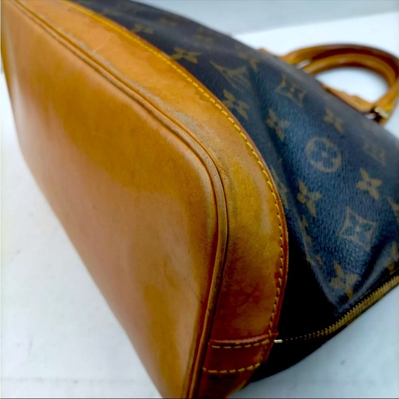 Louis Vuitton LV Hand Bag  Alma Brown Monogram Made in France 🇫🇷 - Picture 9 of 9